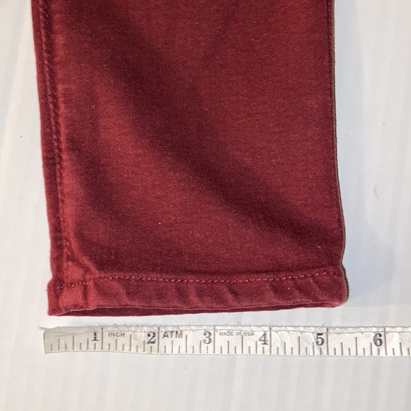 Big Star Maddie Skinny Size 26 R Denim Red Jeans - Picture 13 of 13